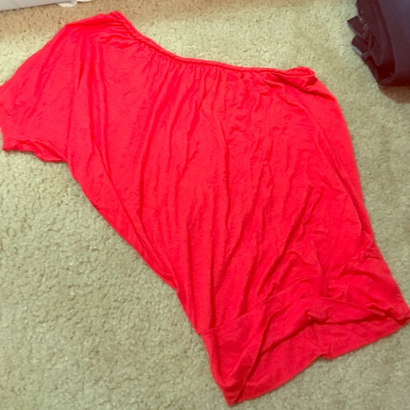 One shoulder blouse