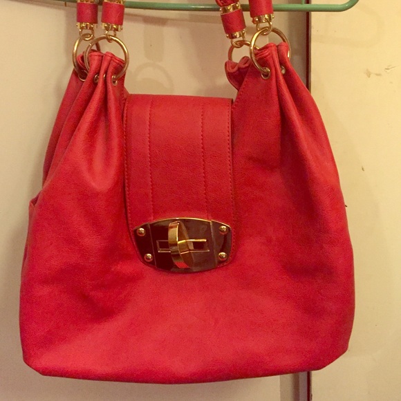 Red Charming Charlie purse