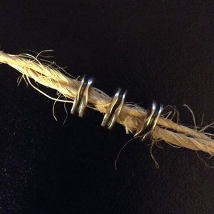 TWO Crooked Pandora spacer charms