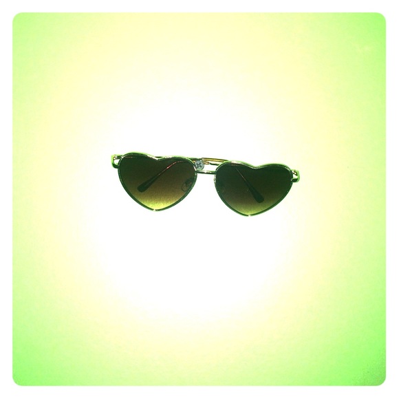 Heart sunglasses