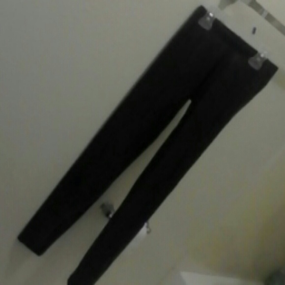 Forever 21 Black Leather Pants / S - Picture 2 of 3