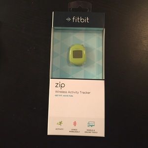 💪🏼🚴🏼 BNIB Fitbit Zip in Lime Green