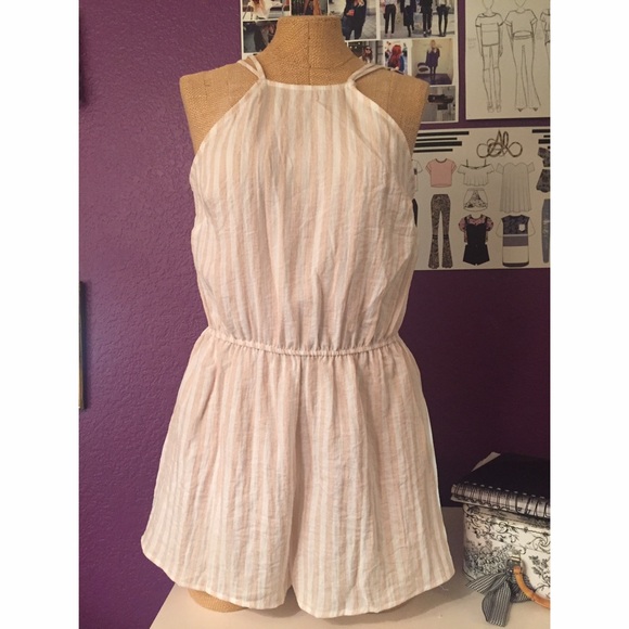 Striped romper - Picture 2 of 3