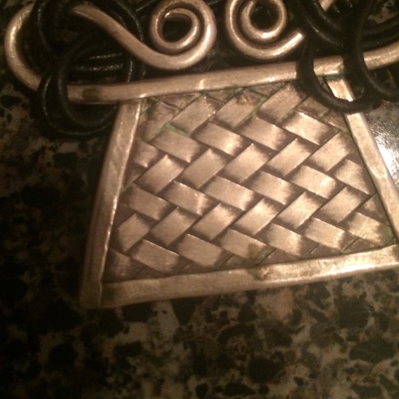 necklace handmade Thai silver - Picture 2 of 3