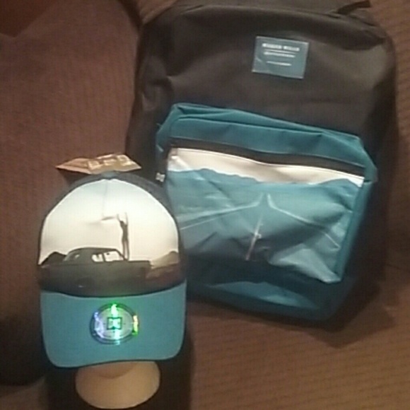 Book bag & cap