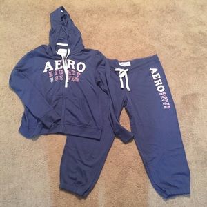 Aeropostale sweat suit size XL