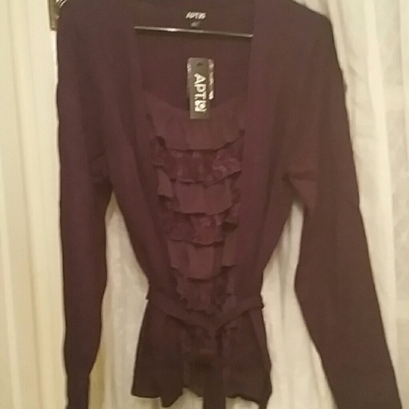 Plum sweater