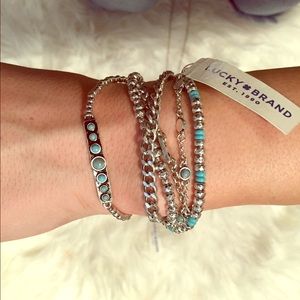 Lucky brand turquoise bracelet