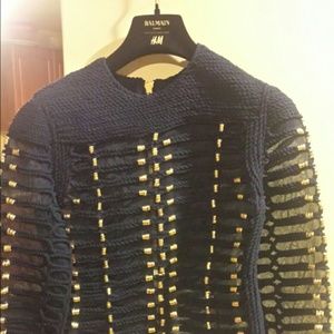 Balmain for H&M braided top size 6