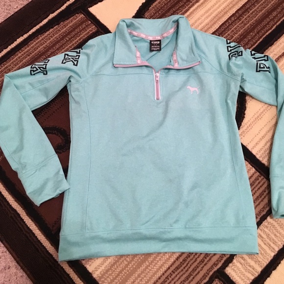 Turquoise PINK VS half zip