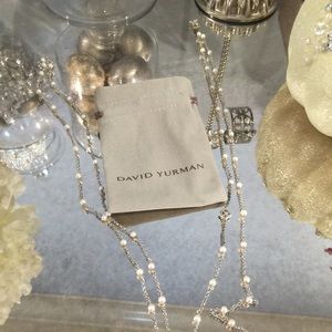 DAVID YURMAN | chain necklace with pearls