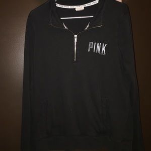 black zip up