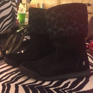 Gently used Coach Boots
