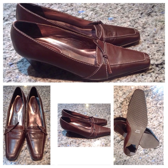 Alfani brown pumps 8AA