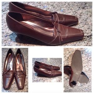 Alfani brown pumps 8AA