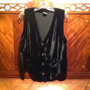 CP Shades Black Velvet Vest