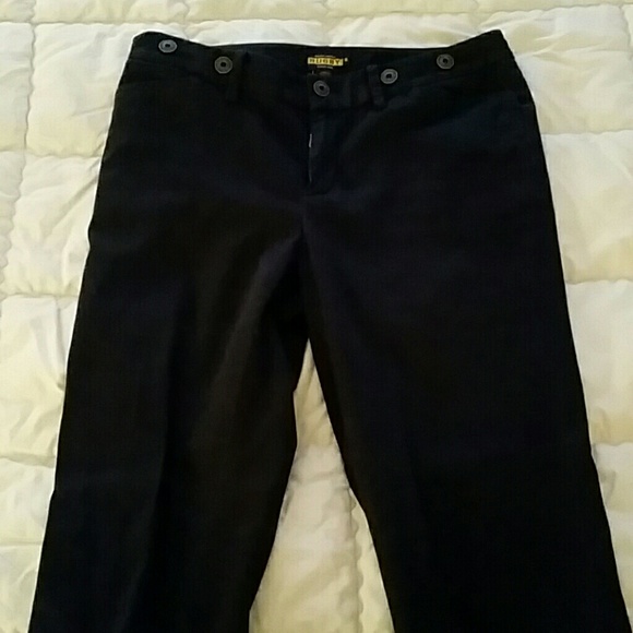 Ralph Lauren Dark Navy Cropped Slacks