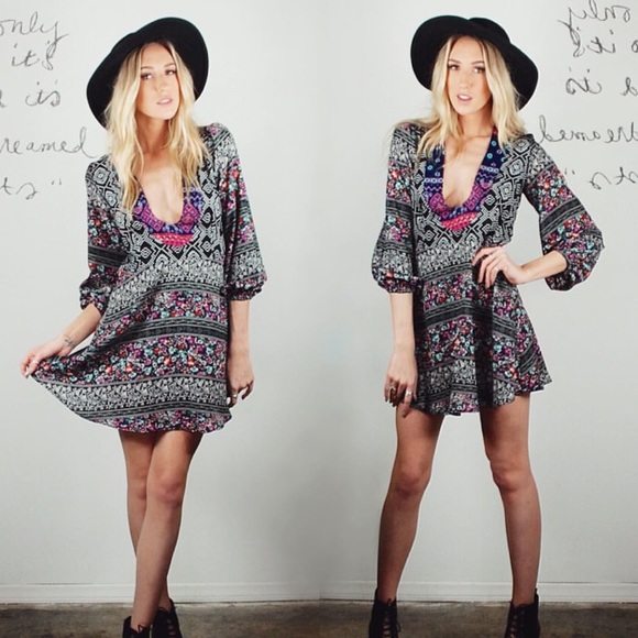 NEW Boho Junim L.A. Dress - Picture 3 of 4