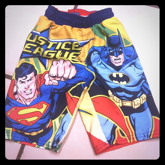 Justice League swimming trunks