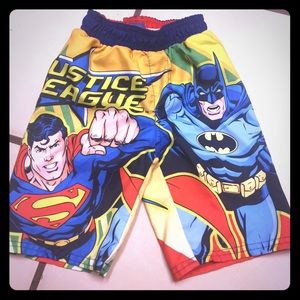 Justice League swimming trunks