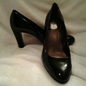 Calvin Klein Heels-Black Patent Leather