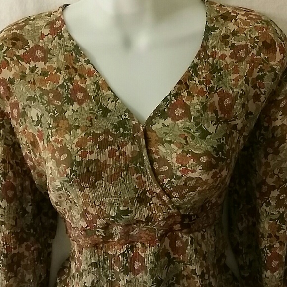 J. Jill floral blouse - Picture 2 of 3