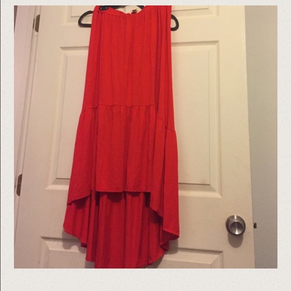 Boston proper red skirt!