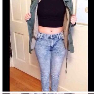 CHEAP MONDAY HIGH WAISTED JEANS