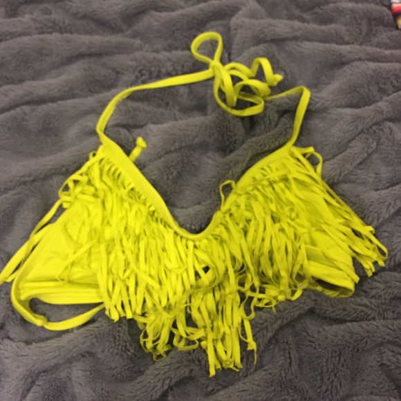 L*space Fringe Bikini Top