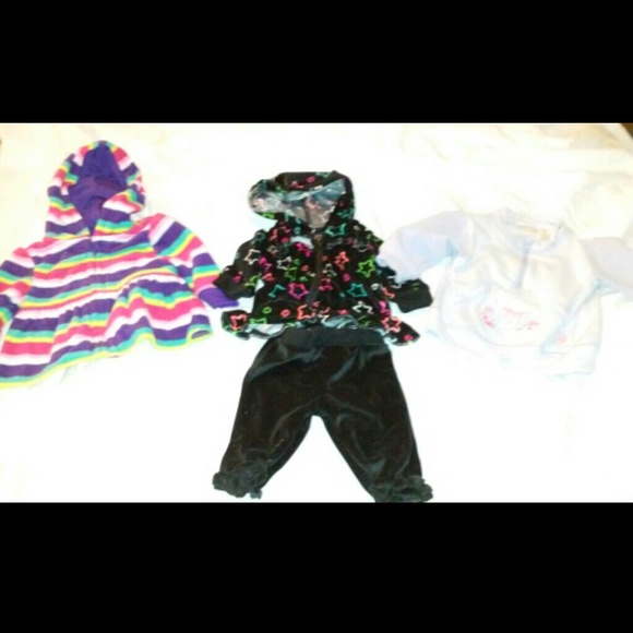 Four Piece Winter Baby Girl Lot