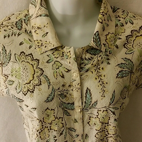 Catos fashion cotton printed blouse - Picture 2 of 4