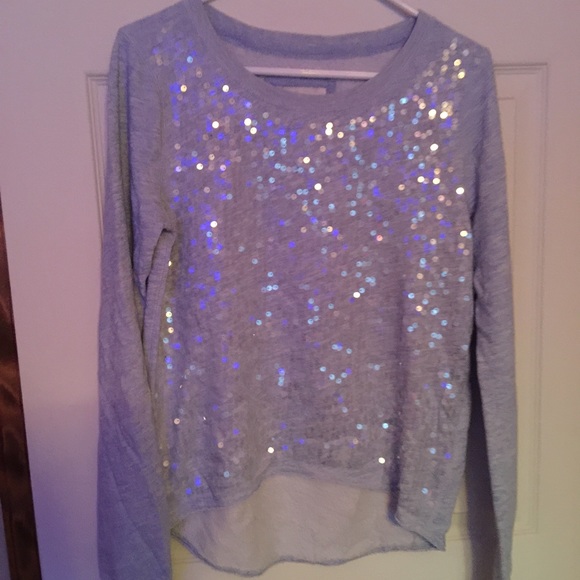 Abercrombie and Fitch sequined sweatshirt