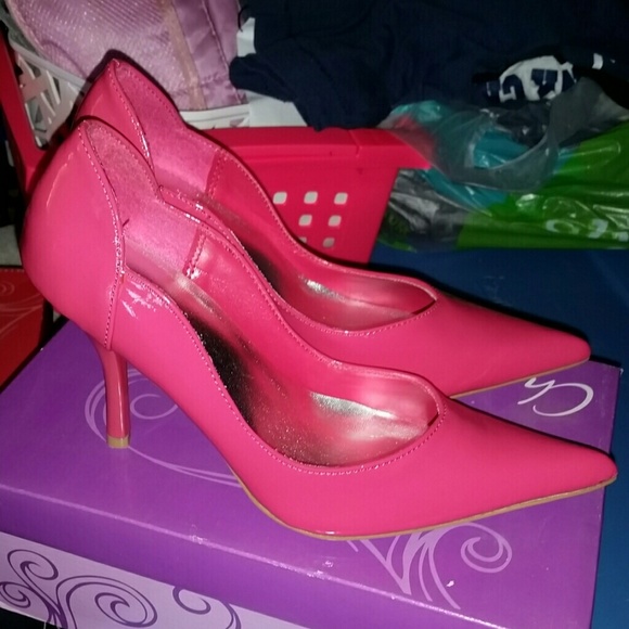 Brand new hot pink heels