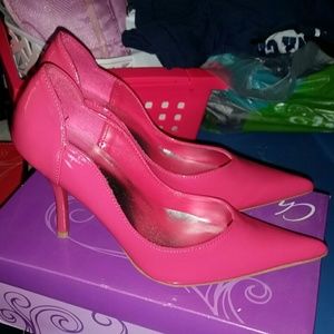 Brand new hot pink heels