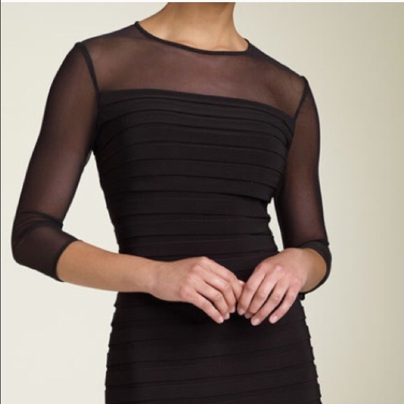 ADRIANNA PAPELL Bandage Stretch Dress