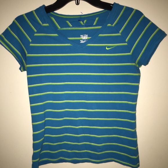 Striped Nike tee