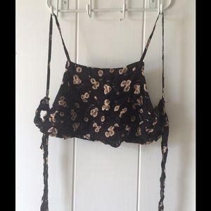 Brandy Melville sunflower top