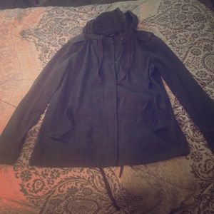 Green utility jacket