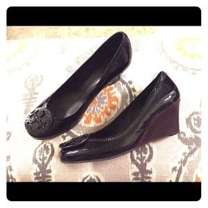 Patent Leather Tory Burch Wedge