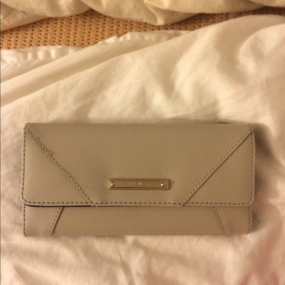 Nine west wallet with check book cover