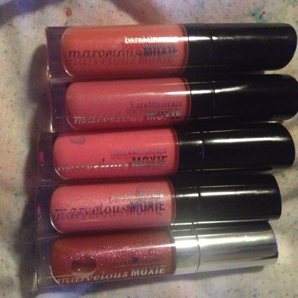 bareMinerals Mini Moxie Pinkie Nude Lipgloss Set