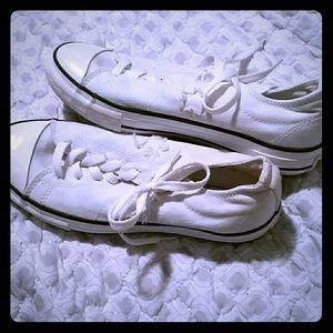 Converse White chucks size 8.5