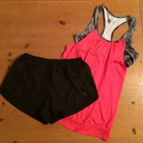 Work out shorts and shirt!