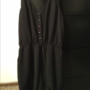 Forever 21 button up romper