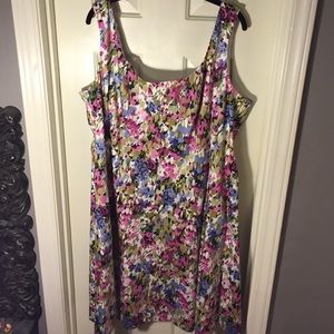 Dress Barn Floral Sleeveless Dress