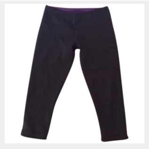 LULULEMON REVERSIBLE CROPPED WUNDER UNDER LEGGINGS