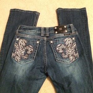 Miss Me boot cut jeans size 29