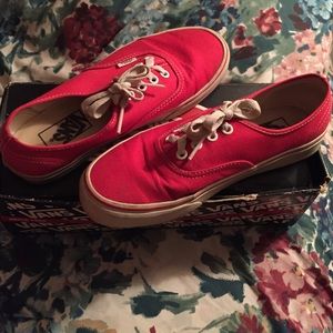 Red vans