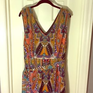 NWT Multi Print Maxi Dress