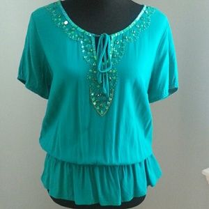 Gorgeous Cato Peplum Top